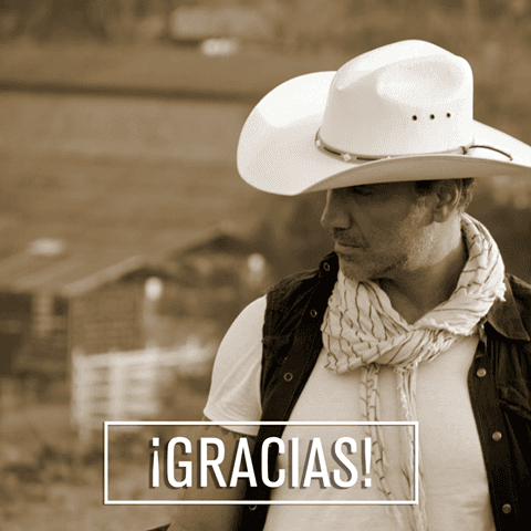 Con esta imagen, 'El Potrillo' agradeció a sus seguidores por sus felicitaciones y muestras de cariño.