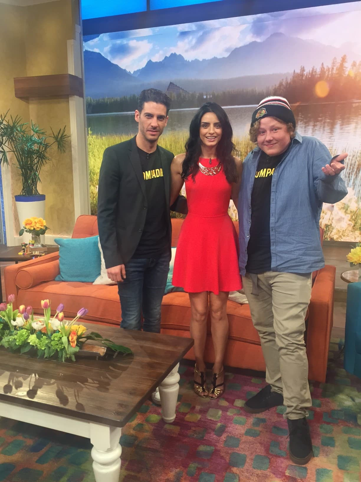 Mañana de compadres, y también de la 'Comadre', en Despierta América tuvimos invitados de lujo.