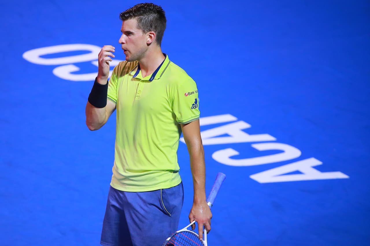 El austríaco Dominic Thiem, tercer favorito, será rival de Shapovalov, luego de una angustiosa victoria por 6-3, 5-7, 7-5 sobre el británico Cameron Norrie.