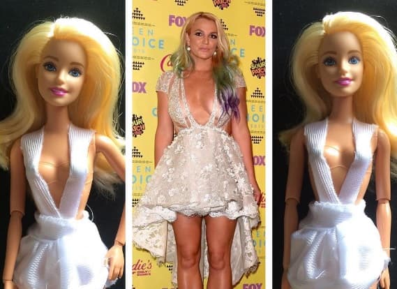 En la red algunos usuarios compararon su look con el de una muñeca.