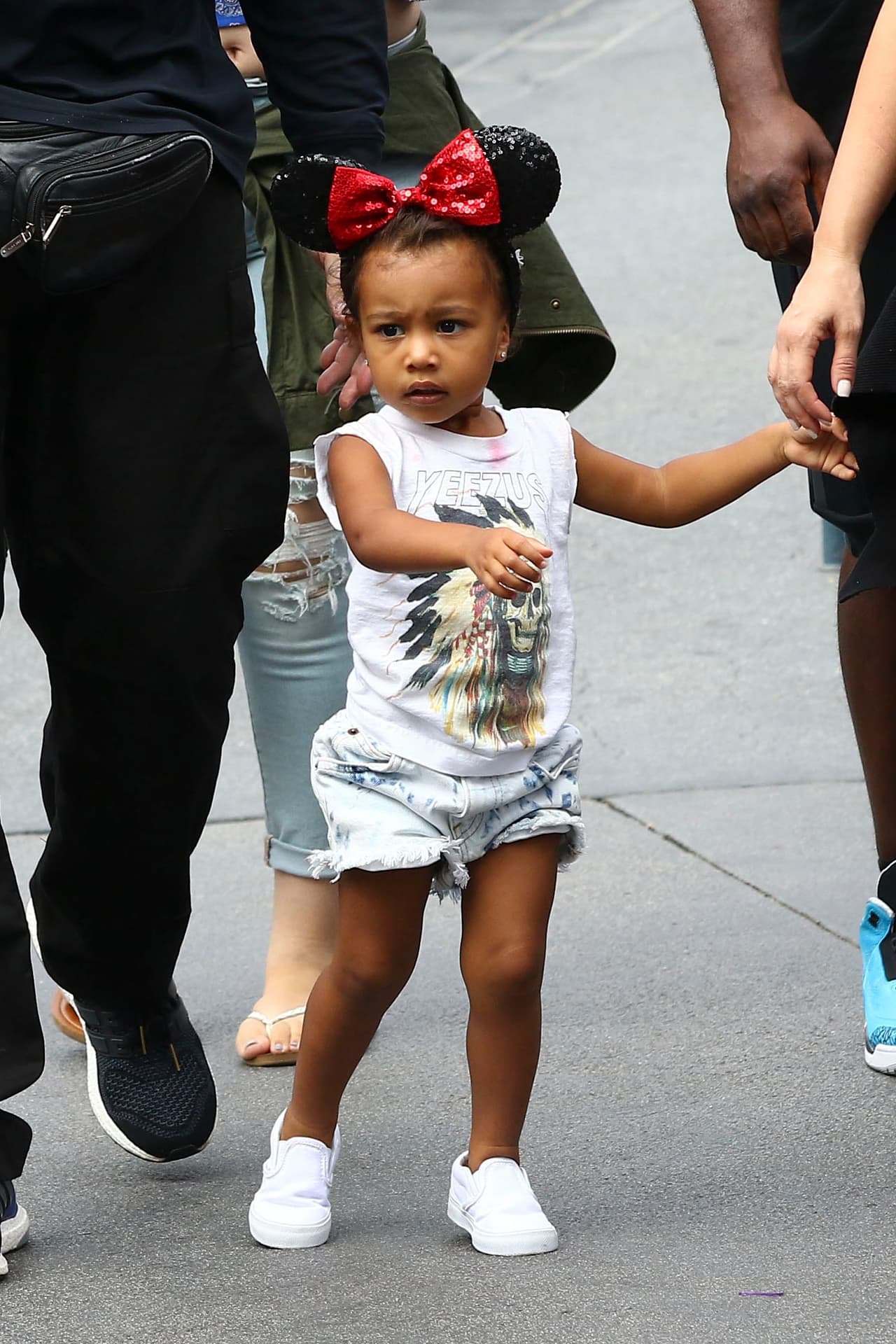 Nori súper coqueta.