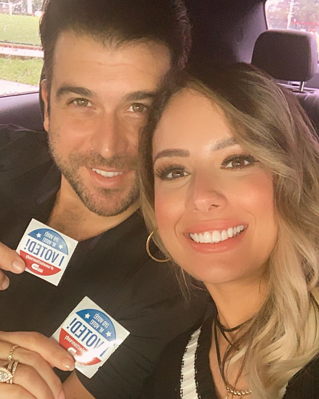 Aleyda Ortiz y su esposo nos mostraron que ellos ya cumplieron con su deber y a la vez ejercieron su derecho.