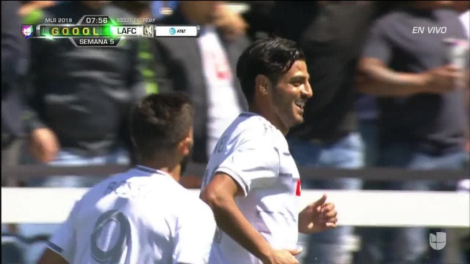 ¡GOOOL! Carlos Vela anota para Los Angeles Football Club
