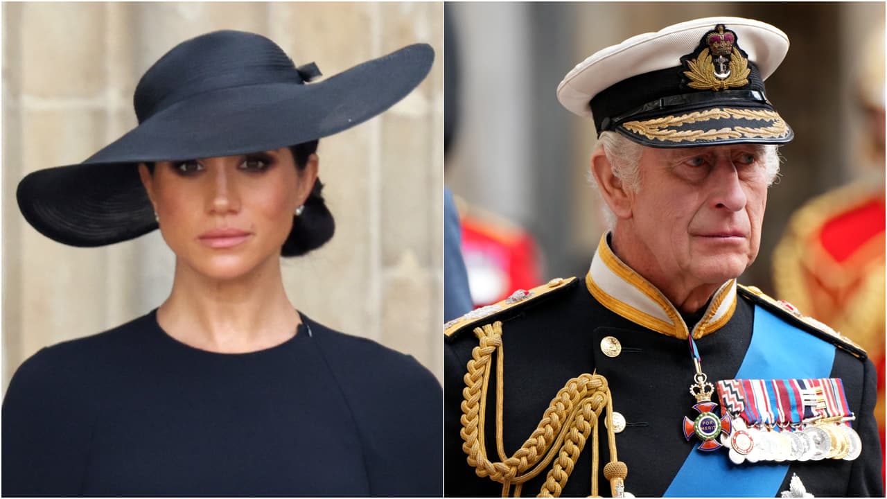 Meghan Markle llorando y el rey Carlos III muy conmovido: las imágenes que deja el funeral de Estado de Isabel II