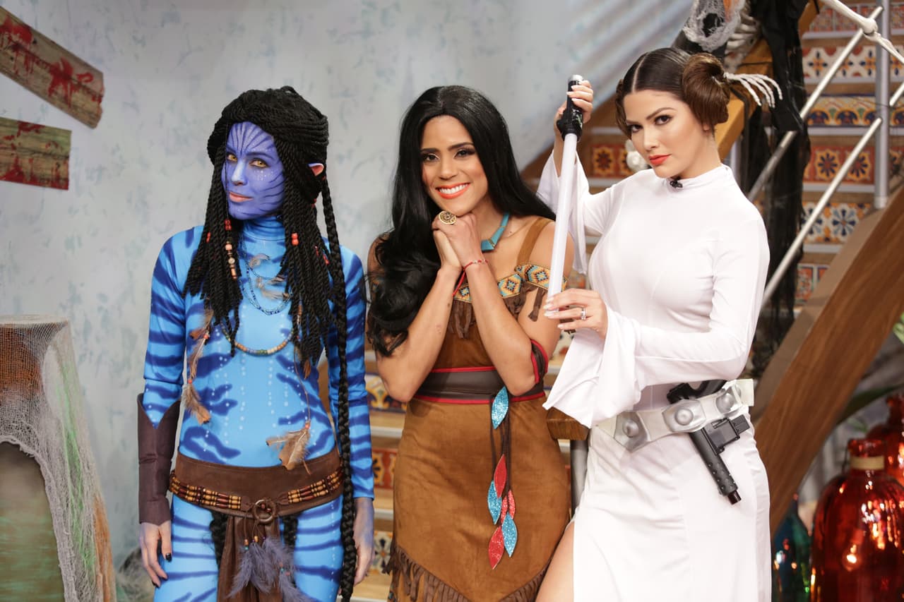 En el Halloween 2016 de Despierta América recordamos a personajes de cintas como 'Avatar', ‘Pocahontas’ y 'Star Wars'.