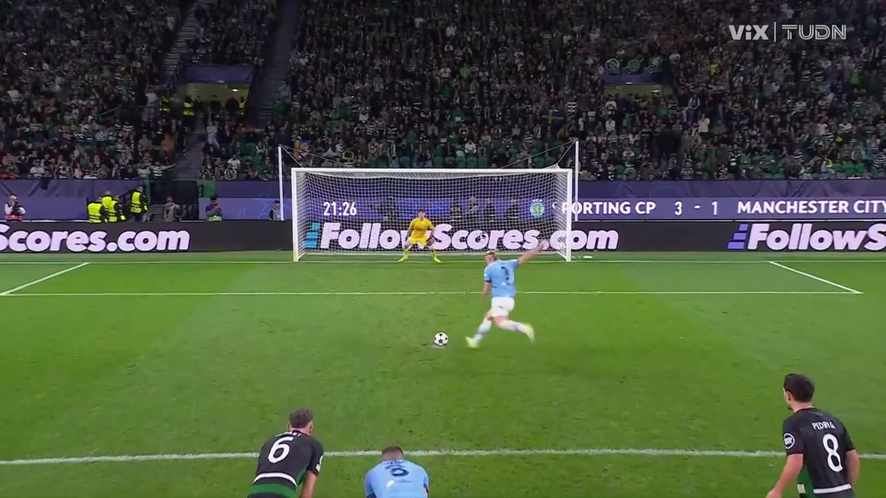 ¡Osote de Haaland en Champions! Imperdonable penal del noruego