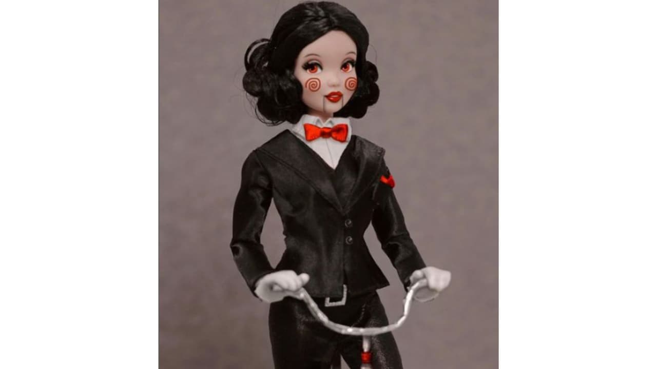 Guto Collector: muñecas de princesas Disney caracterizadas como personajes de películas de terror