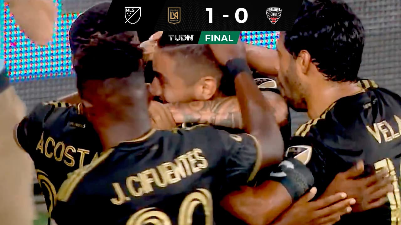 ¡Siete al hilo! LAFC vence al DC United con un Vela protagónico