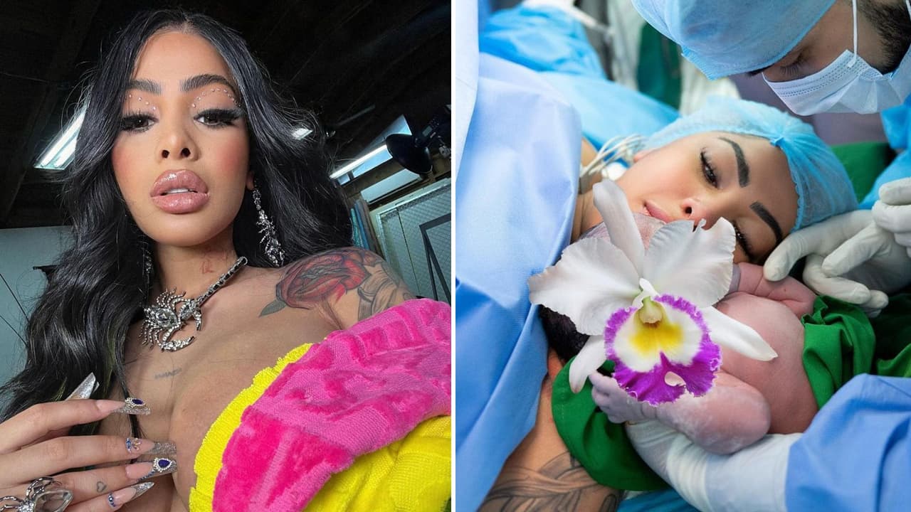 Yailin deja ver su figura en traje de baño por primera vez tras convertirse en madre de Cattleya