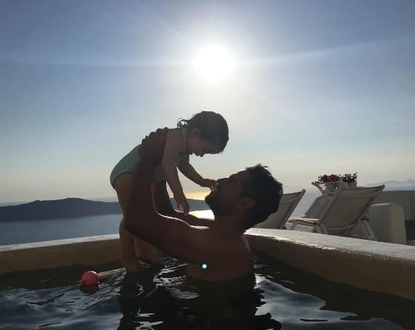 Giulietta es el regalo más grande de amor para su papito.