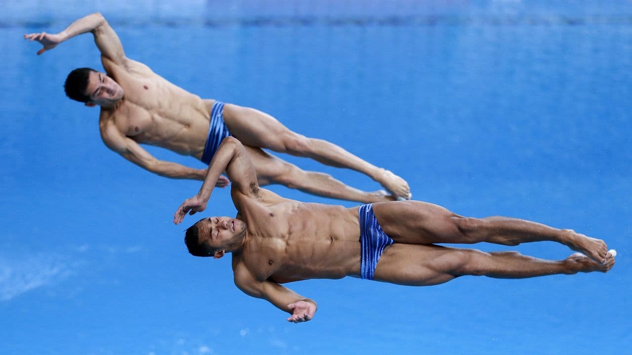Rommel Pacheco y Jahir Ocampo cumplieron con el pronóstico y le dieron un oro más a México.
