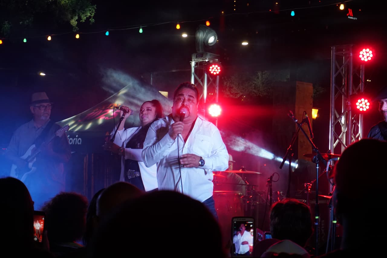 Ram Herrera, Los Banger Broz and Jorge Alejandro took the stage inside La Villita.