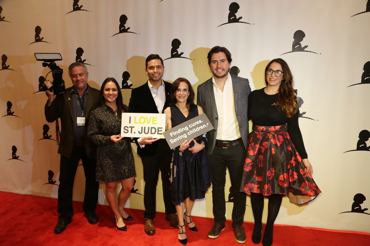 Aquí vemos al equipo de Miami en la alfombra roja.