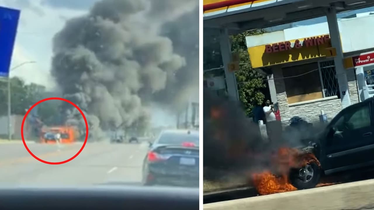 Suben las llamadas de emergencia por incendios de autos en DFW esta temporada de calor