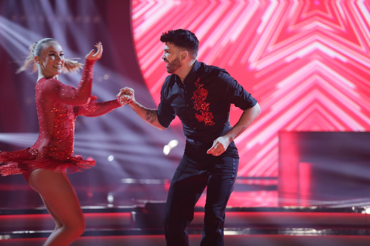 "Esto es un programa de valientes y él ha demostrado tener una valentía única", le dijo 'Poty'.