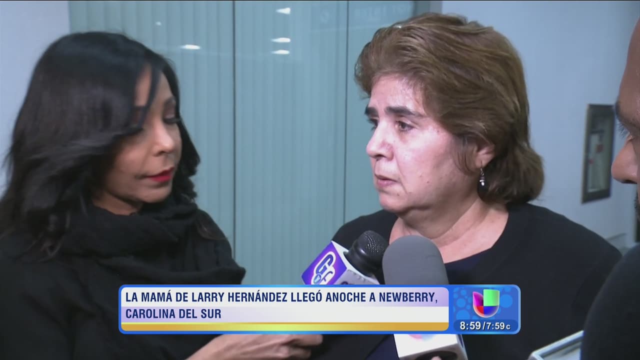 La mamá del músico indicó que las personas que conocen a su hijo saben que él no sería capaz de hacer algo así y le mandó un mensaje: "Quiero decirle que sea fuerte, que estamos con él para apoyarlo". La señora espera la mejor respuesta por parte de la ley.