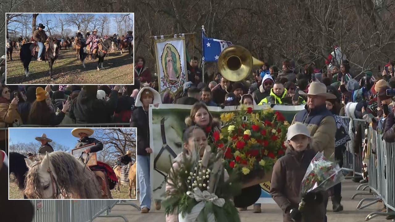 Las historias de los peregrinos que cabalgaron 7 millas al Cerrito del Tepeyac en Des Plaines