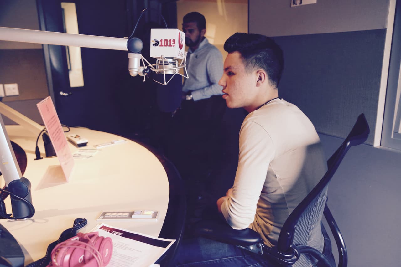 Roberto Tapia, Régulo Caro, Jesus Mendoza, Helen Ochoa, Jonatan Sánchez, Villa 5 y Cheyo Carrillo se pusieron la camiseta de St. Jude y pusieron su granito de arena en el Radiotón. ¡Gracias de todo corazón de parte de los niños, St. Jude y la familia Univision!