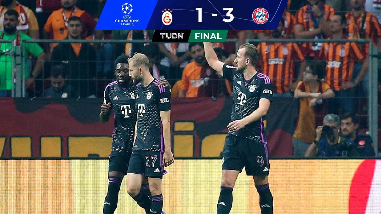 En un juegazo, Bayern Munich vence al Galatasaray en Estambul