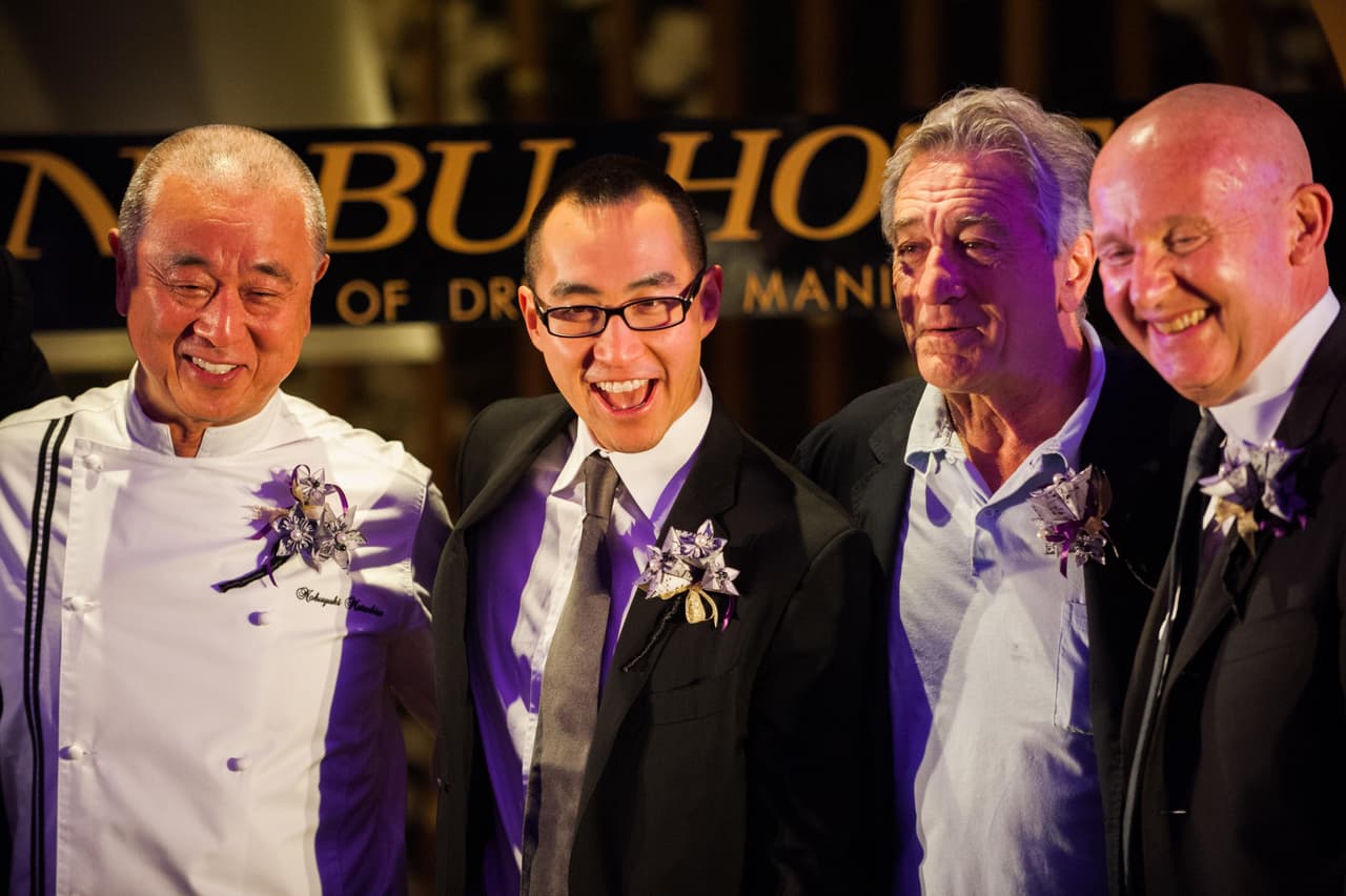 El galardonado actor Robert De Niro se unió al imperio del famoso chef Nobu Matsuhisa para crear una serie de fantásticos platillos.