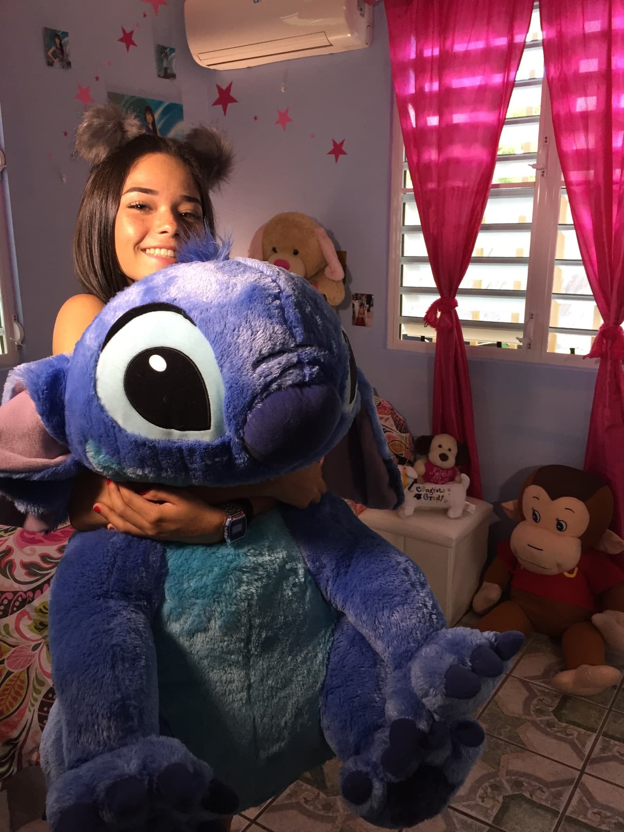 Muchos de sus peluches han sido regalos de personas especiales para la boricua.