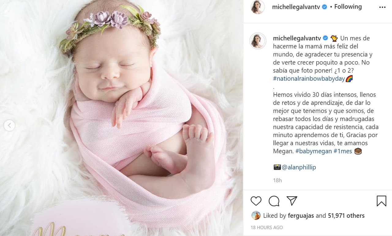 <b><a href="https://www.univision.com/famosos/con-un-paseo-en-la-nueva-realidad-y-su-pagina-en-instagram-la-hija-de-michelle-galvan-celebra-un-mes-de-vida-video" target="_blank">"¡Me encantaría!"</a></b>, dijo en el arranque de su respuesta. 
<br>