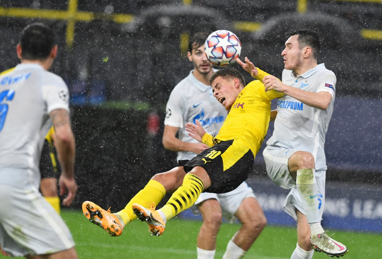 Borussia Dortmund recibió y venció 2-0 al Zenit con goles de Sancho (78’) y Haaland (90+1’). La siguiente jornada Dortmund visitará al Brujas y Zenit recibirá al Lazio.
