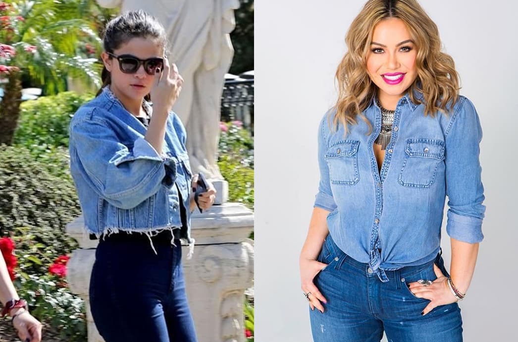 En prenda obligada, los jeans.