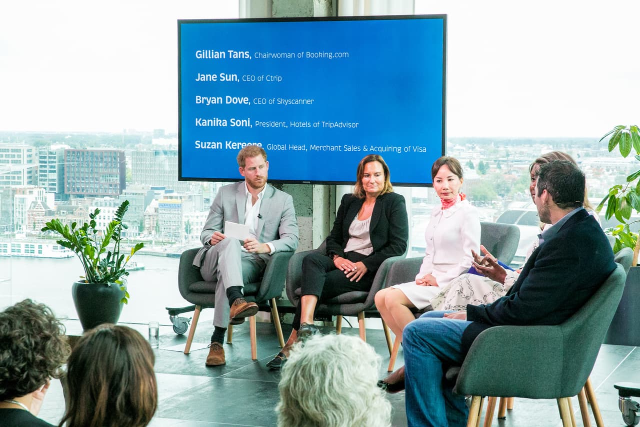 Según lo dicho por Harry, se trata de "la primera coalición de su tipo, un frente unido de negocios dedicados a hacer que los viajes sean un motor para la sostenibilidad".