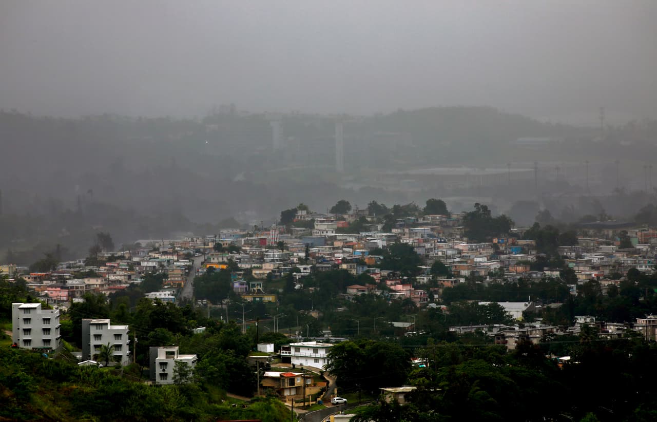 El huracán Fiona, que tocó tierra en Puerto Rico con categoría 1, dejó abundantes precipitaciones en toda la isla.
