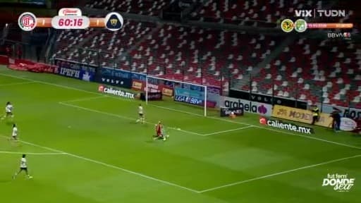 ¡Pumas se salva del segundo en dos ocasiones!