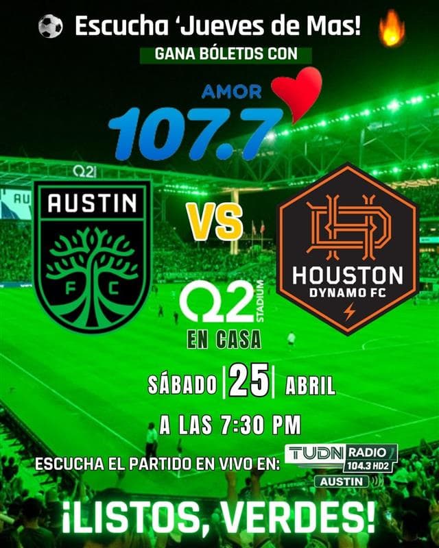 ⚽️🚨 ATENCIÓN FANÁTICOS DE AUSTIN FC 🚨⚽️
