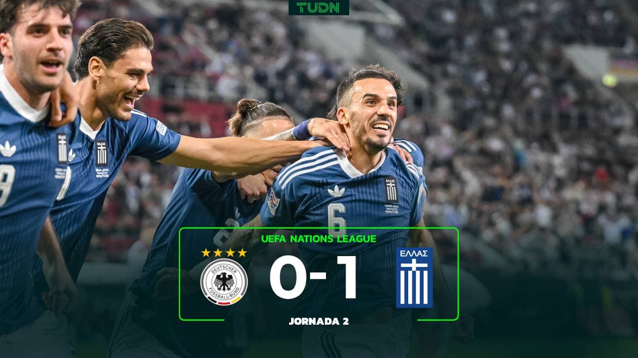 Resumen | ¡Sorpresa mundial en el Alemania vs. Grecia de Nations League!