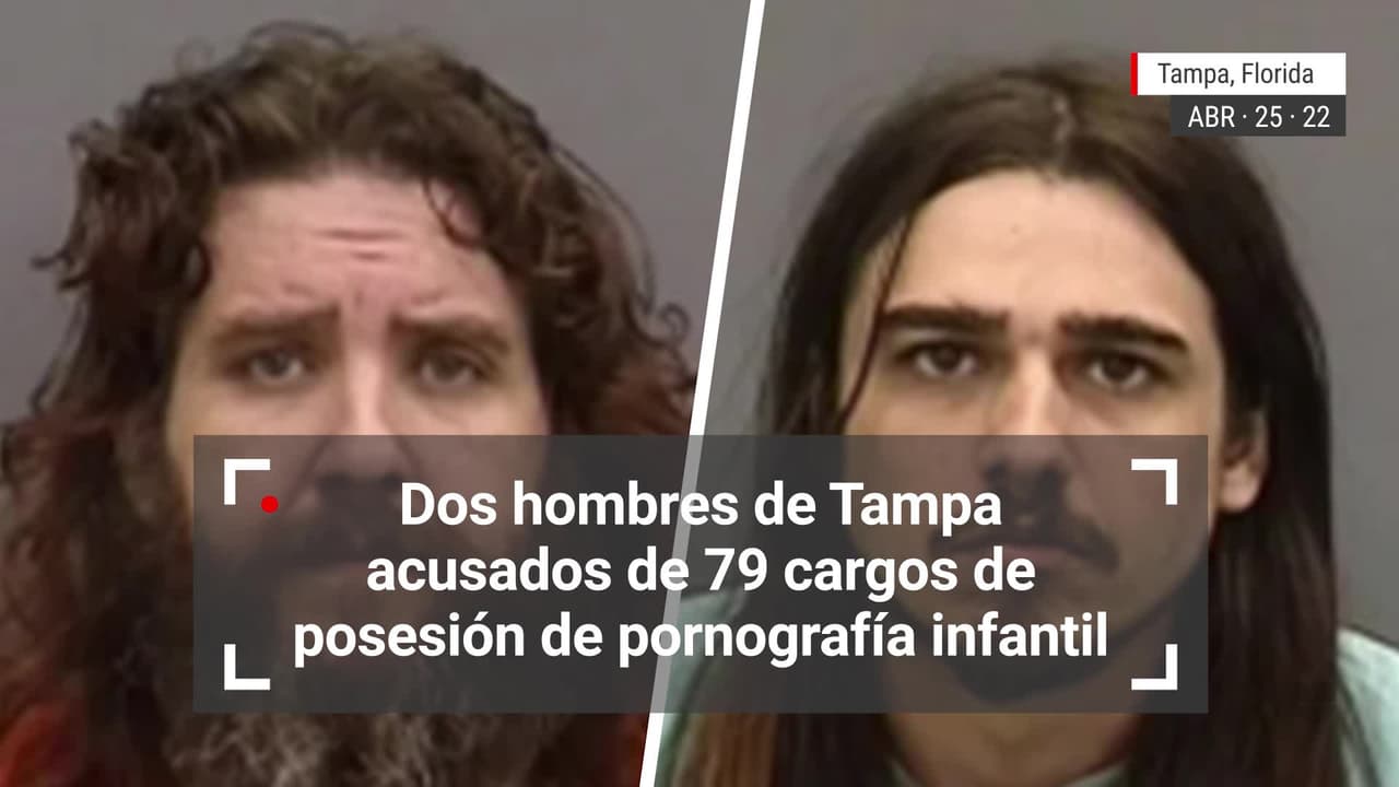 Dos sujetos arrestados por 79 cargos de pornografía infantil y abuso de animales