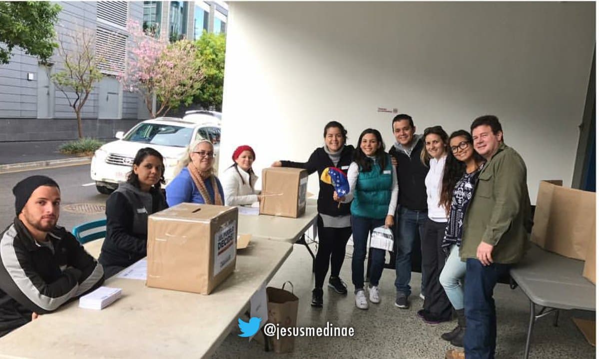 Voters in Australia.