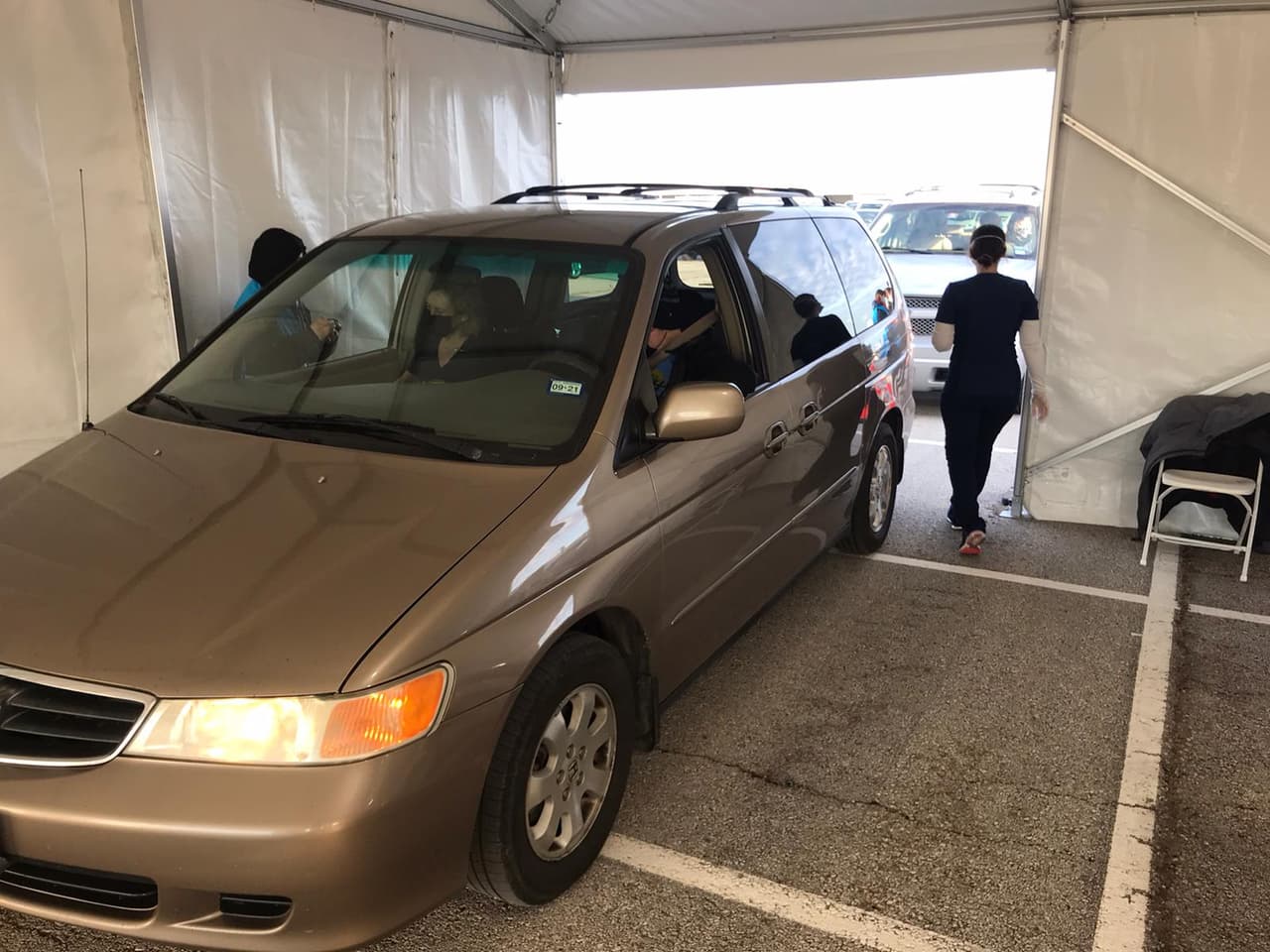 El lugar tiene capacidad para vacunar hasta 30 personas a la misma vez.