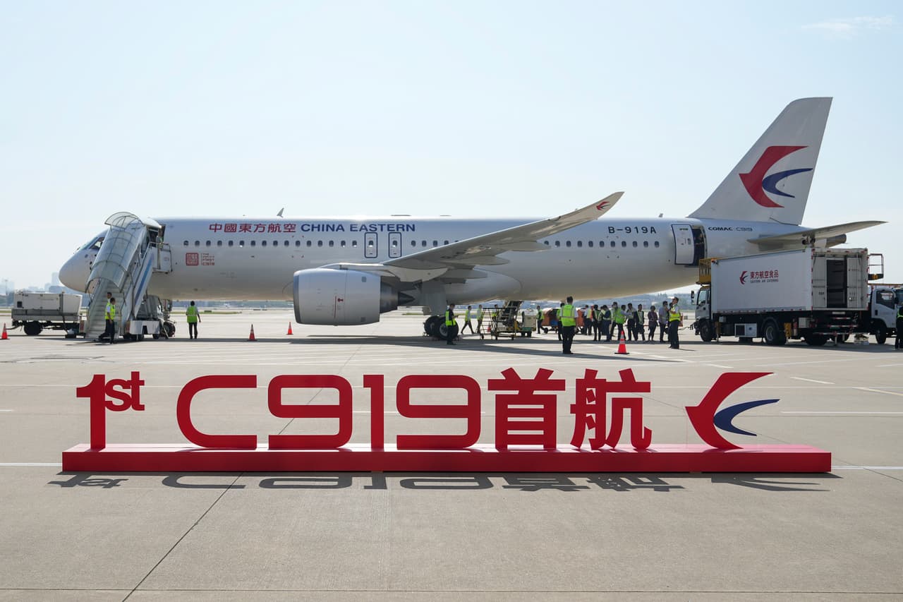 Así es el C919, el avión comercial con el que China quiere hacer competencia a Boeing y Airbus