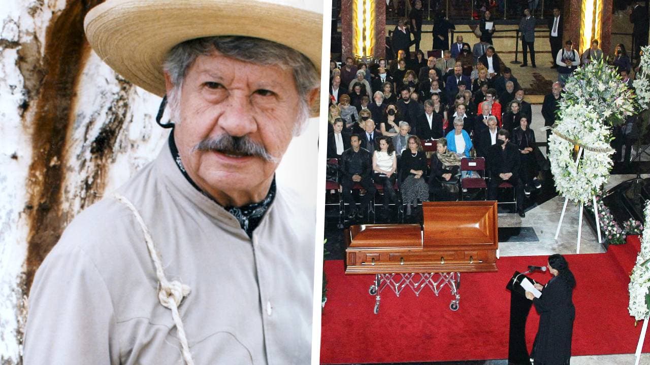 Último adiós a Ignacio López Tarso en el Palacio de Bellas Artes en México