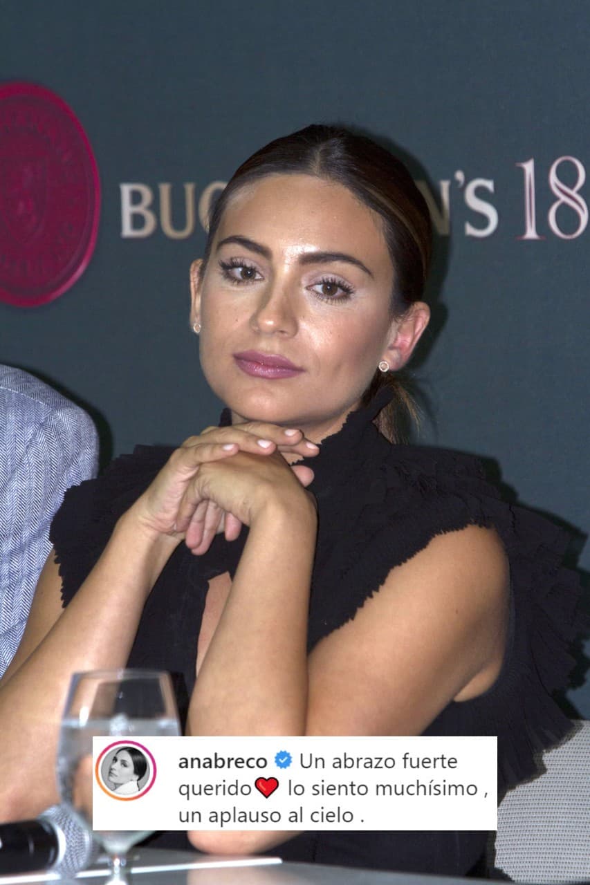 <b>Ana Brenda Contreras</b> le mandó sus condolencias a Héctor Suárez Gomís a través de Instagram.