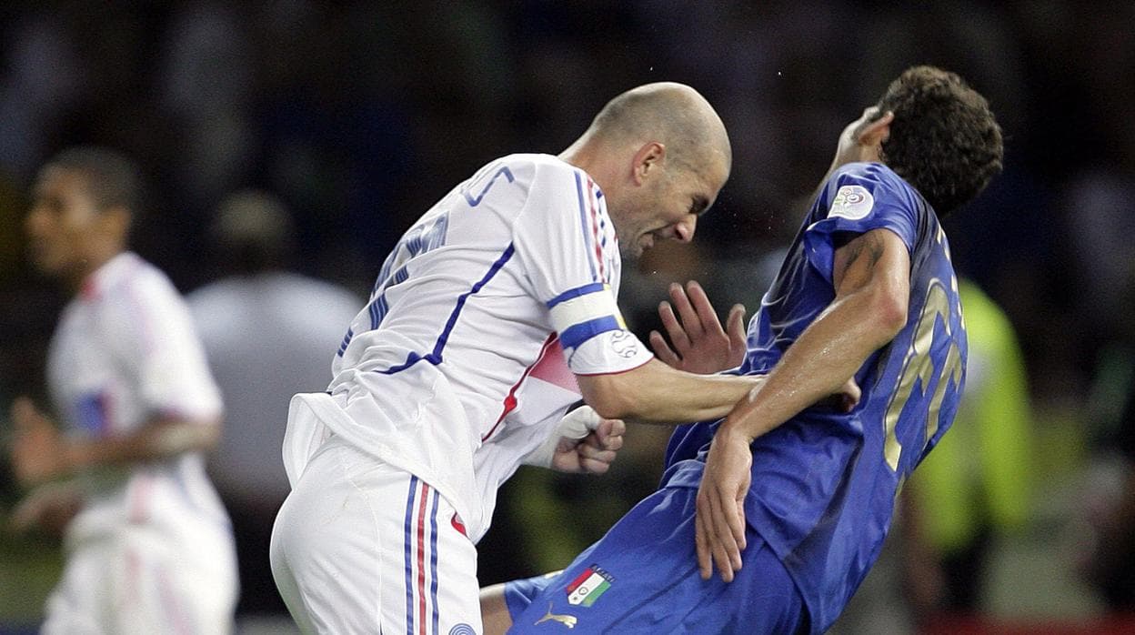 Materazzi subasta camiseta del cabezazo de Zidane