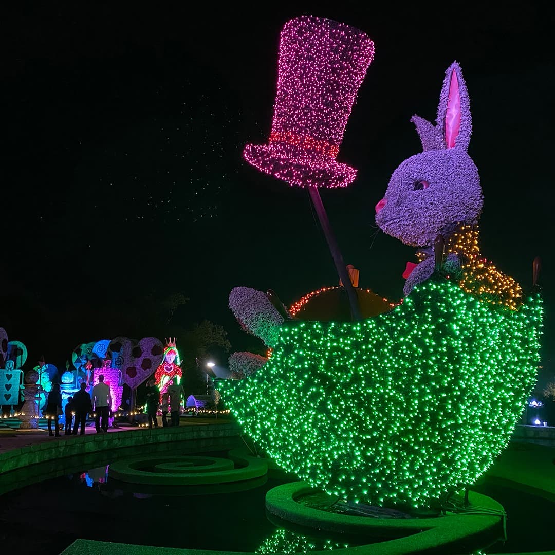 Nombrado uno de los 10 mejores espectáculos de luces navideñas en el país por USA Today, este evento monumental en el corazón de Midtown Atlanta es uno que no querrá perderse.
<br>
<br>El evento de recorrido se llevará a cabo del 14 de noviembre de 2020 al 16 de enero de 2021, con una capacidad extremadamente limitada y se requiere máscaras/distancia social.
<br>