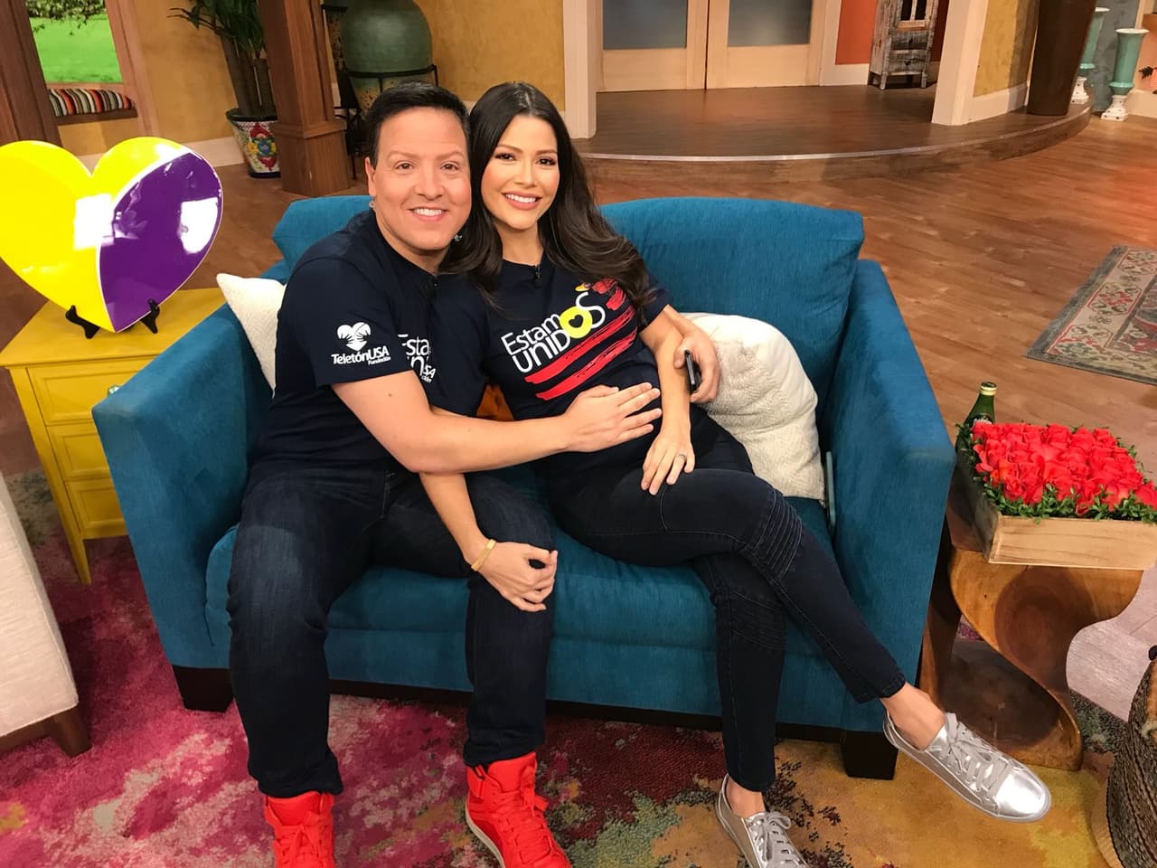 Lo mismo sucede en Despierta América. El bebé de Ana es irresistible.