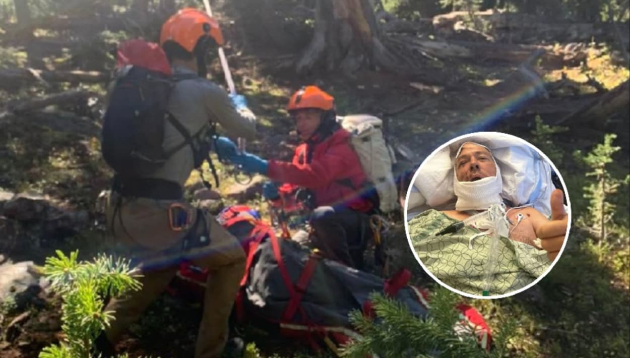 Médicos de la Universidad de Utah logran salvar la vida del hombre atacado por un oso