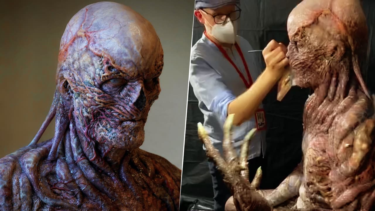 Los mejores maquillajes en cine y televisión: mira el espectacular proceso para crear a Vecna