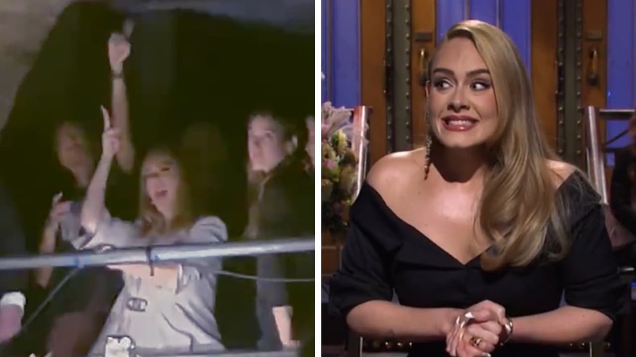 Adele se dejó ver como nunca: de fiesta y bailando pole dance