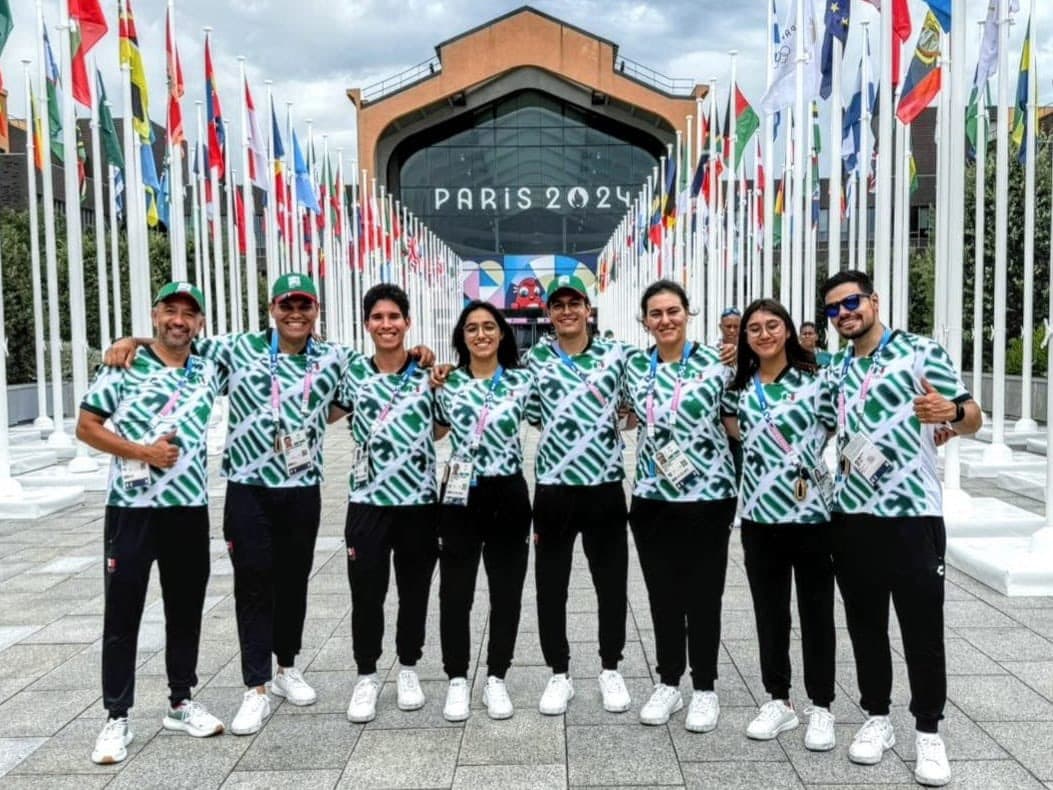 Equipo mexicano de tiro con arco llega a la Villa Olímpica de París 2024