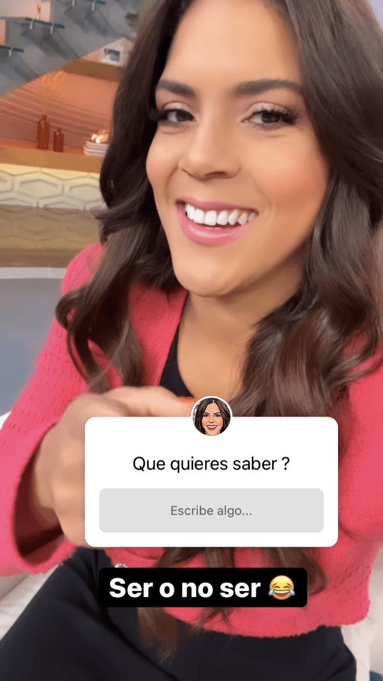 Durante la transmisión del show matutino, la exreina de belleza confesó tener un tiempo libre para compartir con sus seguidores y los invitó a cuestionarla sobre su vida.