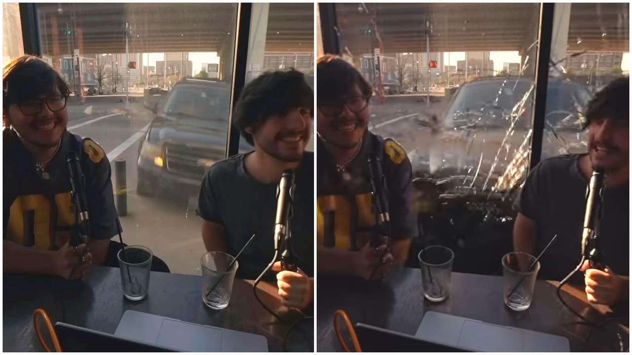 Lo que se sabe del choque de camioneta contra cafetería donde influencers grababan en Houston