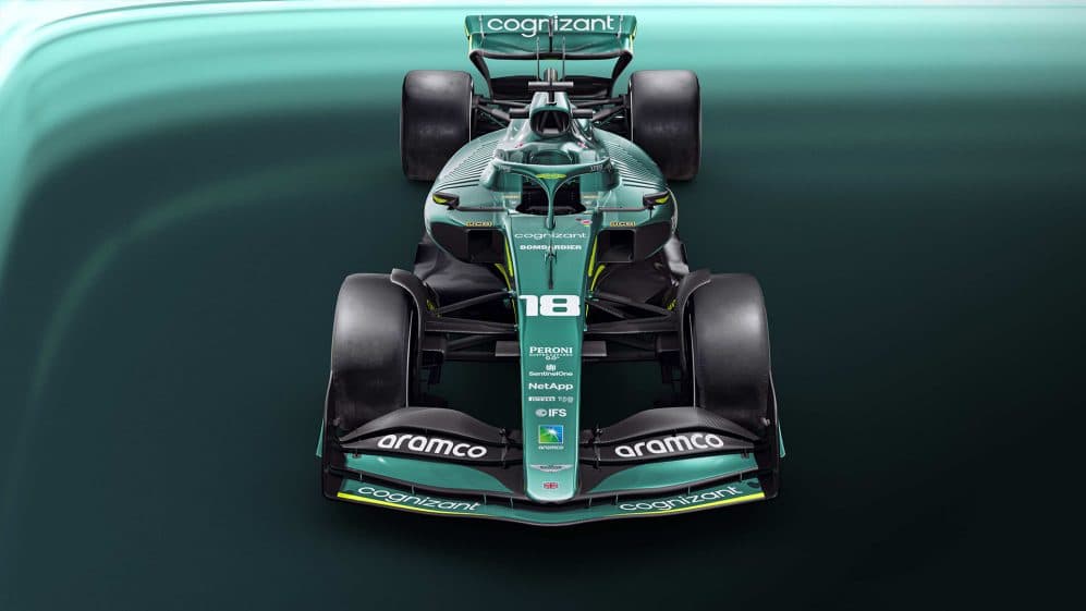 Sebastian Vettel y Lance Stroll, de Aston Martin, competirán en este AMR22.