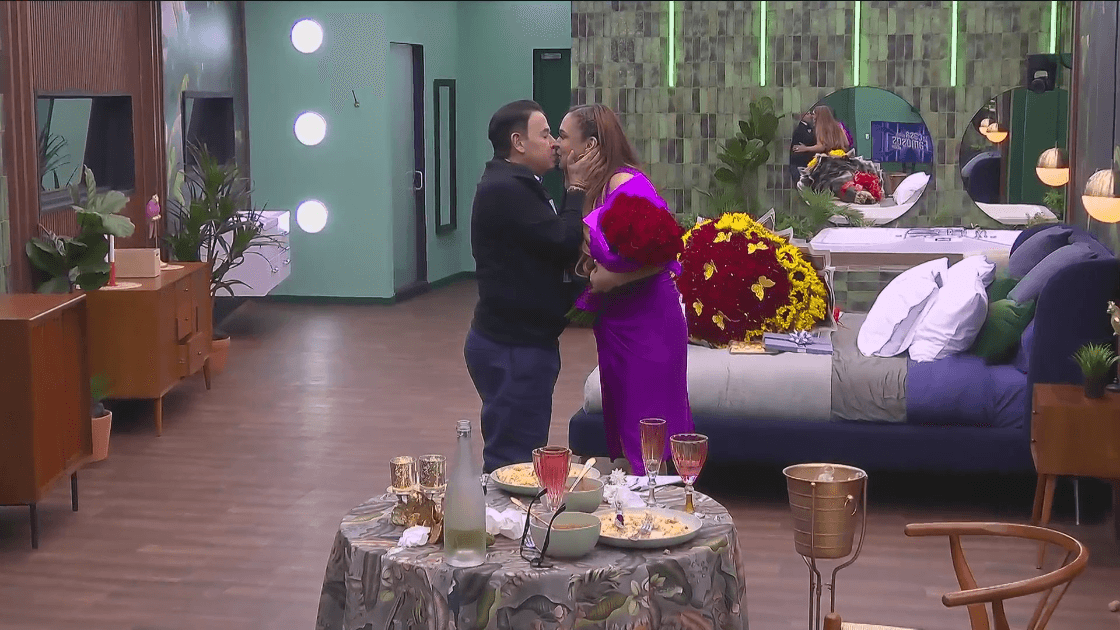 Brenda Bezares entra a 'La Casa de los Famosos México' y celebra con Mayito su aniversario en la suite